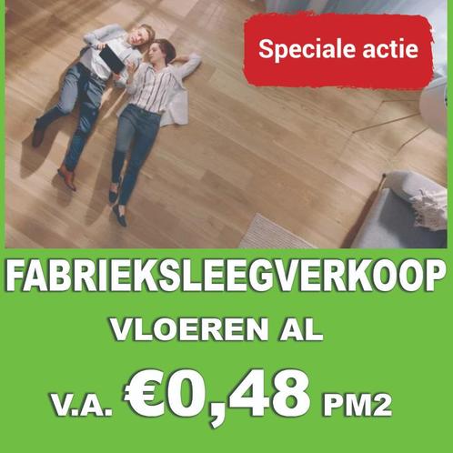 FABRIEKSLEEGVERKOOP! Franse eiken LAMINAAT vloeren v.a. 0,48, Huis en Inrichting, Stoffering | Vloerbedekking, Wit, Beige, Bruin