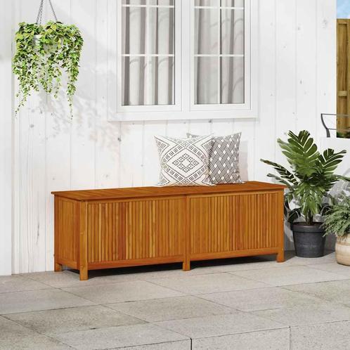 vidaXL Tuinbox 175x50x58 cm massief acaciahout, Tuin en Terras, Overige Tuin en Terras, Nieuw, Verzenden