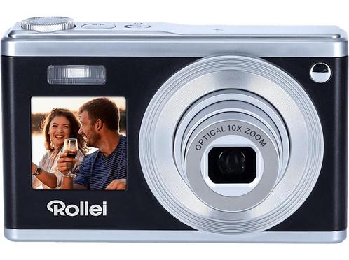 Rollei -  Rollei -  Compactline 10x Compactcamera  - Zwart, Audio, Tv en Foto, Fotocamera's Digitaal, Nieuw, Overige Merken, Verzenden