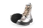 Shoesme Veterboots in maat 26 Zilver | 10% extra korting, Verzenden, Jongen of Meisje, Schoenen, Zo goed als nieuw
