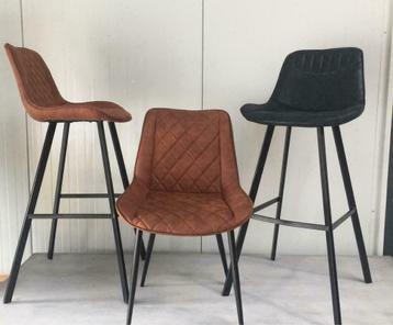 Industriële vintage stoelen barkrukken ook voor horeca