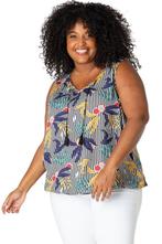 By Bella singlet print Marmaris Maat:, Verzenden, Nieuw, Overige kleuren
