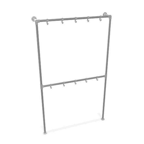 Industriële Steigerbuis Kapstok Liverpool | Staal 33.7 mm |, Huis en Inrichting, Woonaccessoires | Kapstokken, Ophalen of Verzenden