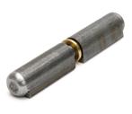 Aanlaspaumelle stalen pen messing ring 160x20 mm blank staal, Doe-het-zelf en Verbouw, Hang- en Sluitwerk, Verzenden, Nieuw