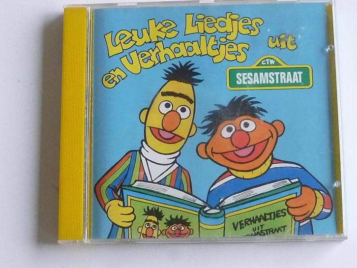 Sesamstraat - Leuke Liedjes en Verhaaltjes, Cd's en Dvd's, Cd's | Kinderen en Jeugd, Zo goed als nieuw, Verzenden