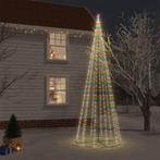 vidaXL Kegelkerstboom 732 LEDs meerkleurig 160x500 cm, Diversen, Kerst, Verzenden, Nieuw
