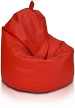 Zitzak fauteuil rood - zitkussen relaxkussen - gevuld - k..., Ophalen of Verzenden, Nieuw
