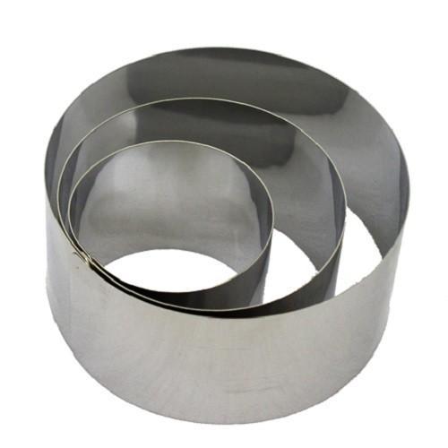 Taartring Ø 10 x 4,5 cm, Hobby en Vrije tijd, Taarten en Cupcakes maken, Nieuw, Verzenden