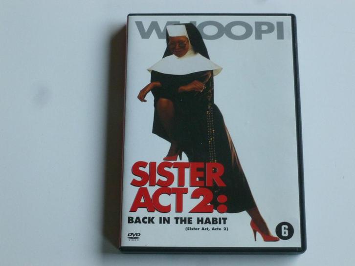 Sister Act 2 - Whoopi Goldberg (DVD), Cd's en Dvd's, Dvd's | Klassiekers, Zo goed als nieuw, Verzenden