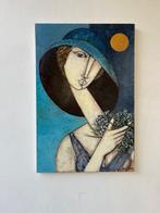 Bruno Landi (1941) - Donna con fiori