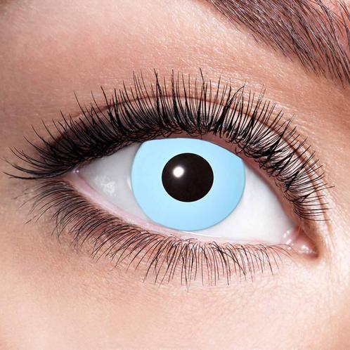 Ijsblauwe contactlenzen, Kleding | Dames, Carnavalskleding en Feestkleding, Nieuw, Verzenden