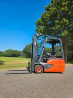 Linde E16 Elektrische Heftruck Triplex Sideshift Accu 85%, Linde, Heftruck, Ophalen of Verzenden, 1000 tot 2000 kg