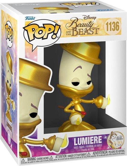 Funko Pop! Disney - Beauty and the Beast - Lumiere, Kinderen en Baby's, Speelgoed | Knuffels en Pluche, Nieuw, Verzenden