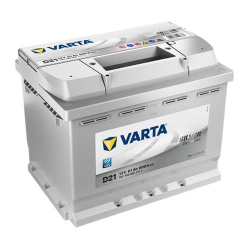 Varta Auto accu 12 volt 61 Ah Silver Dynamic type D21, Auto-onderdelen, Accu's en Toebehoren, Nieuw, Ophalen of Verzenden