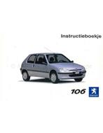 2002 PEUGEOT 106 INSTRUCTIEBOEKJE NEDERLANDS, Auto diversen