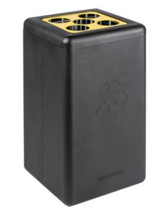 Circulaire Bekerbak Brickbin Cups | 65L | Zwart | 35(b) x..., Zakelijke goederen, Horeca | Keukenapparatuur, Verzenden