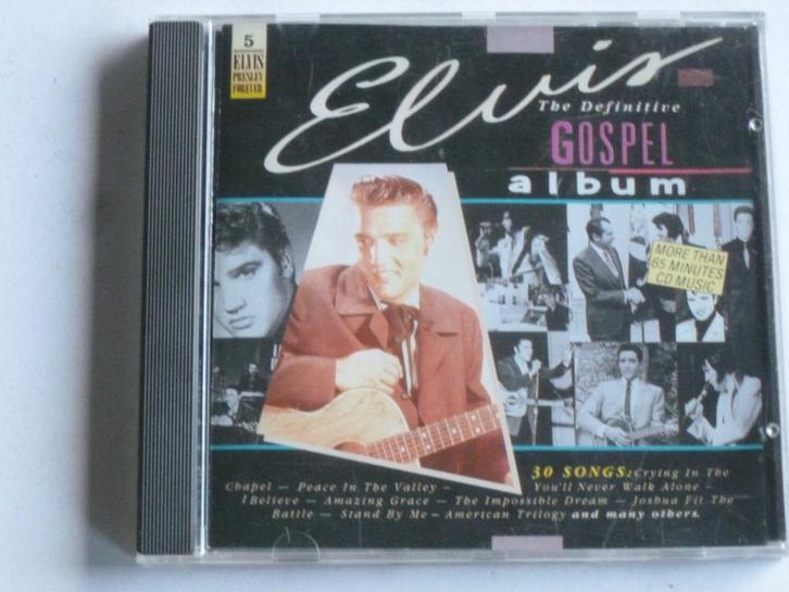 Elvis Presley - The Definitive Gospel Album, Cd's en Dvd's, Cd's | Pop, Zo goed als nieuw, Verzenden