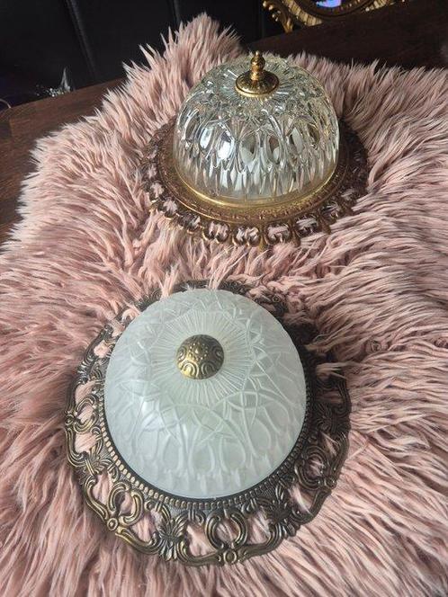 Lamp (2) - Messing, Antiek en Kunst, Curiosa en Brocante