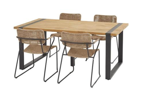 Taste by 4 Seasons Swing tuinset naturel met Alto tafel 180, Tuin en Terras, Tuinsets en Loungesets, Ophalen of Verzenden