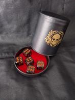 Dobbelstenen - Black and Gold, Memento Mori, Antiek en Kunst