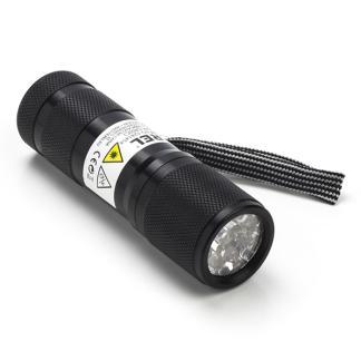 Zaklamp | Perel (9 UV-LEDs), Huis en Inrichting, Lampen | Overige, Nieuw, Verzenden