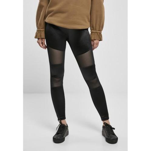 Dames Glans Leggings met Mesh TB3790, Sport en Fitness, Ballet, Verzenden