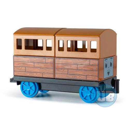 Wagon bruin aansluitend op bestaande treinen, Kinderen en Baby's, Speelgoed | Duplo en Lego, Nieuw, Verzenden