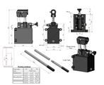 Enkel- en dubbelwerkende hydraulische handpomp met, Ophalen of Verzenden, Nieuw, Overige merken