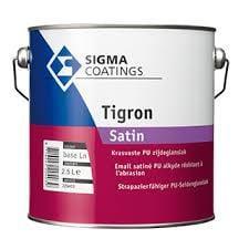 Sigma Tigron Soft Satin - +/- 7010 - 1 liter - VERGELIJKB..., Doe-het-zelf en Verbouw, Verf, Beits en Lak, Verf, Overige kleuren