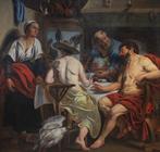 Jacob Jordaens (1593-1678), Navolger van - Grande scena