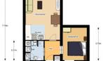 Te Huur 2 Kamer Appartement Vulcanushof A In Maastricht, Huizen en Kamers, Huizen te huur, Direct bij eigenaar, Limburg, Maastricht