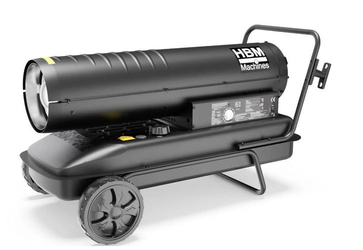 HBM verrijdbare dieselheater, 50000 Watt - zo goed als nieuw, Doe-het-zelf en Verbouw, Verwarming en Radiatoren, 800 watt of meer