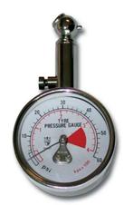 Airtime bandenspanningsmeter analoog naald 0-4 bar & 2-60 ps, Ophalen of Verzenden, Nieuw