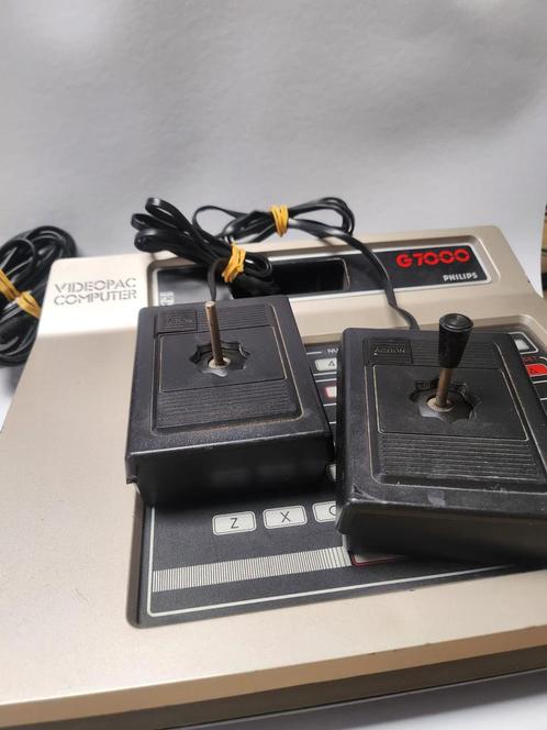G7000 Console + 2 Controllers Philips, Computers en Software, Vintage Computers, Ophalen of Verzenden