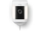 Ring Spotlight Cam Plus - Plug-In - Beveiligingscamera - Wit, Verzenden, Zo goed als nieuw