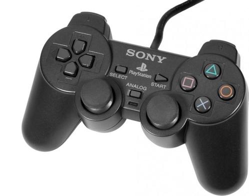 Sony Dual Shock 2 (Black) (PlayStation 2), Spelcomputers en Games, Games | Sony PlayStation 2, Gebruikt, Verzenden