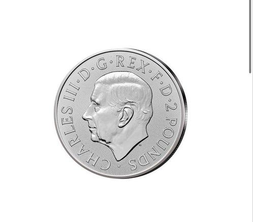 Verenigd Koninkrijk. 2 Pounds 2024 Britannia - Coloured, 1, Postzegels en Munten, Munten | Europa | Niet-Euromunten