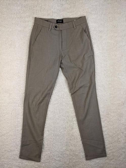 Jack & Jones slim fit grey trousers W30 L34, Kleding | Heren, Broeken en Pantalons, Nieuw, Verzenden