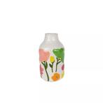 Vaas Fleur S Wit/Multicolor, Huis en Inrichting, Woonaccessoires | Vazen, Overige kleuren, Verzenden, Aardewerk of Porselein, Nieuw