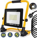 Bouwlamp LED - Werklamp - IP65 - 100W - MASKO®, Verzenden, Zo goed als nieuw