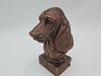 Bust of a Basset hound dog statue - home decor dog lover han, Verzamelen, Verzenden, Nieuw