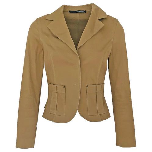 Atos Lombardini • kaki katoenen jasje • 36 (IT42), Kleding | Dames, Truien en Vesten, Groen, Nieuw, Maat 36 (S), Verzenden