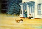 Edward Hopper - “Cape Cod Evening, 1939”. 40 x 30 cm., Antiek en Kunst