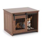 LIVSK Hondenbench - Multifunctioneel als Bijzettafel en Opbe, Dieren en Toebehoren, Hondenhokken, Verzenden, Nieuw