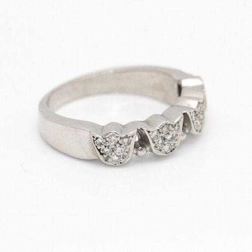 Tous - Ring - 18 karaat Witgoud - 0.20ct. tw., Sieraden, Tassen en Uiterlijk, Ringen