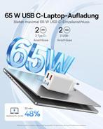 Snellader - USB C - Adapter USB C - 65W - Wit - Baseus, Verzenden, Zo goed als nieuw