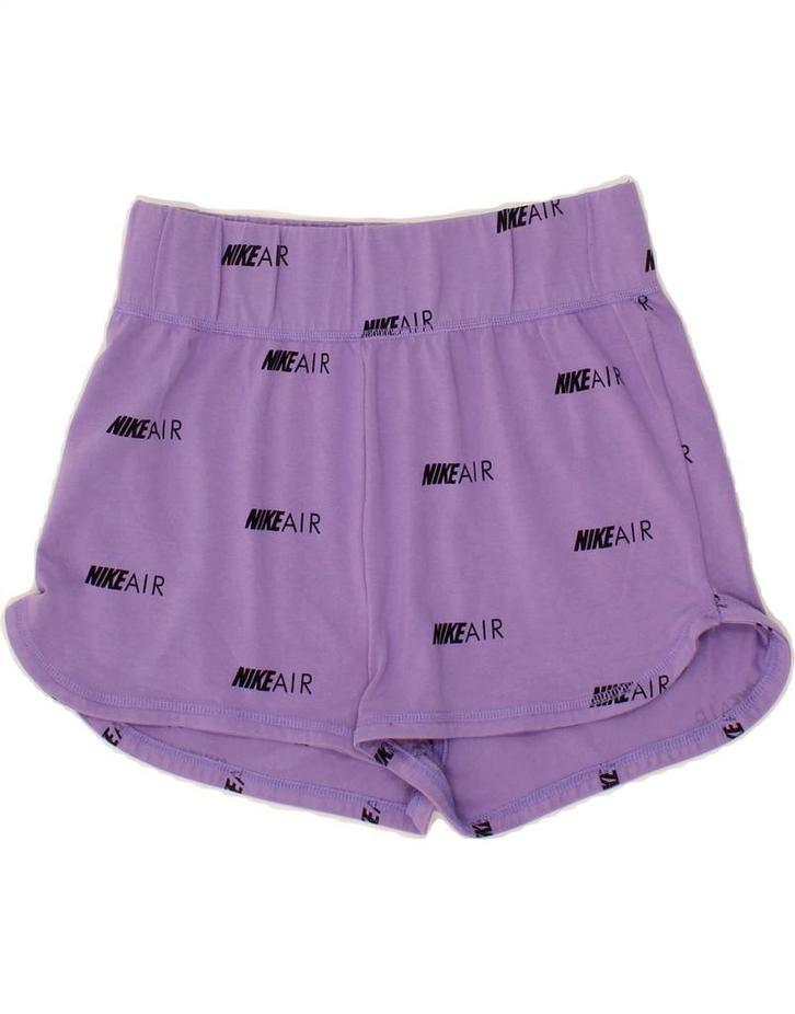 NIKE Womens Abstract Pattern Sport Shorts UK 14 Medium, Kleding | Dames, Broeken en Pantalons, Verzenden