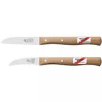 Robert Herder Set Schilmessen – Molenmes Carbonstaal – 8, Huis en Inrichting, Keuken | Bestek, Ophalen of Verzenden, Nieuw, Overige materialen