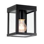 Plafonniere Jersey Zwart Binnenverlichting Plafondlampen, Huis en Inrichting, Lampen | Plafondlampen, Verzenden, Nieuw, Overige materialen