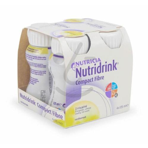 3x Nutricia Nutridrink Fiber Vanille 4 x 200 ml, Sieraden, Tassen en Uiterlijk, Uiterlijk | Dieet en Afvallen, Nieuw, Verzenden